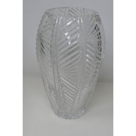 Fifth Avenue Lead Crystal Orleans 9" Vase ~ Made in Poland - Picture 3 of 12